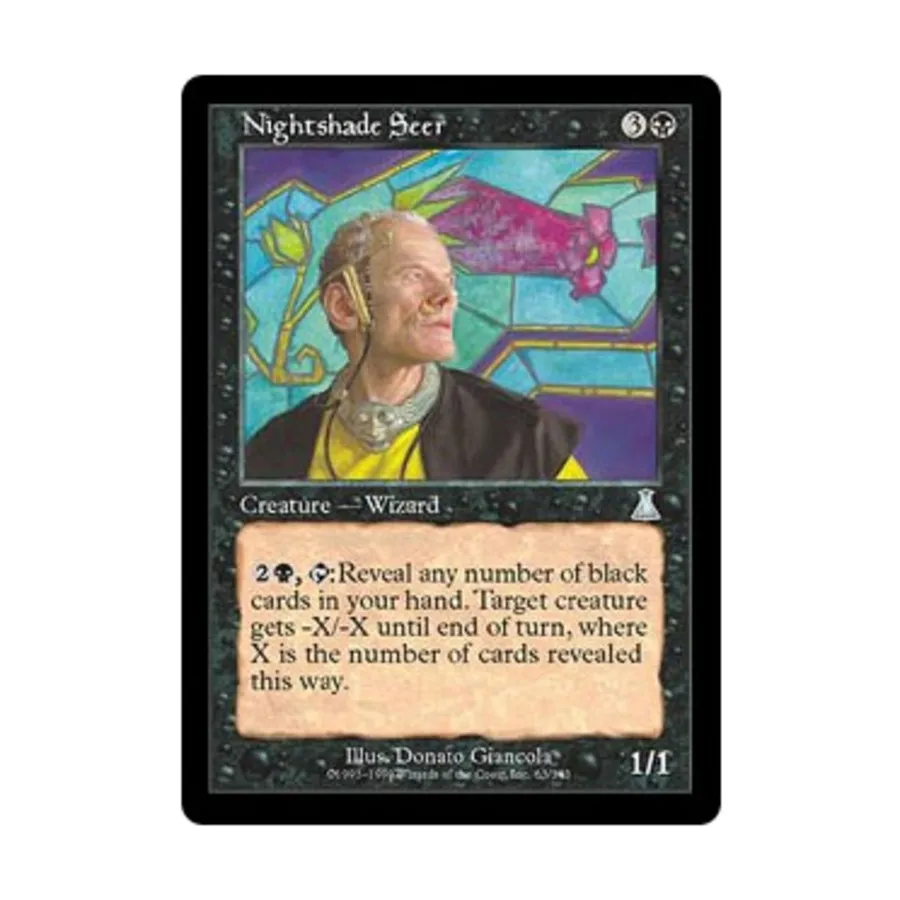 CCG Ночной Провидец (U), MTG - Urza's Destiny
CCG Ночной Провидец (U), MTG - Urza's Destiny