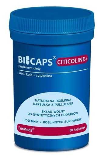 Formeds, Bicaps Цитиколин+ - 60 капсул
Formeds, Bicaps Цитиколин+ - 60 капсул