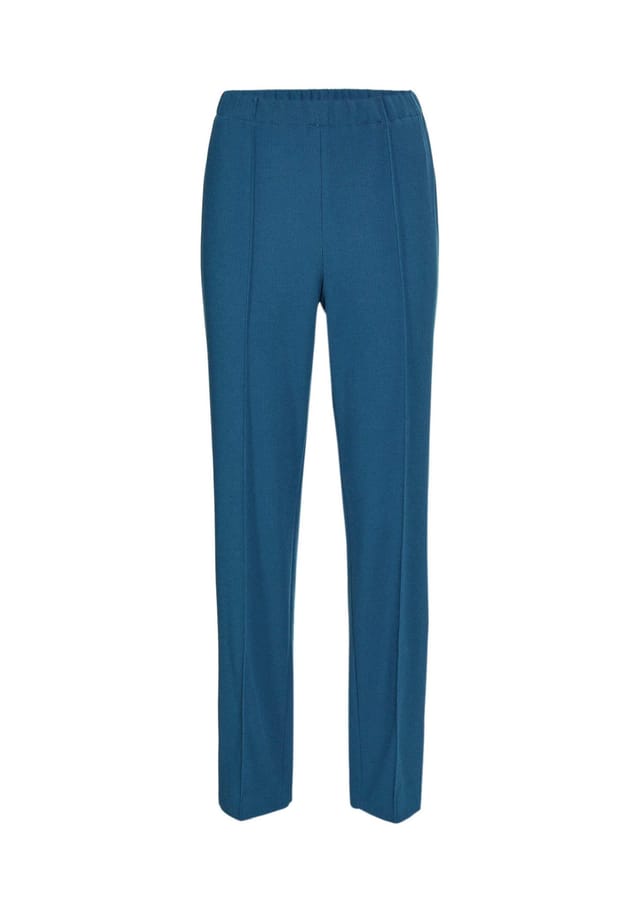 Удобные брюки в рубчик Goldner, синий
Удобные брюки в рубчик Goldner, синий