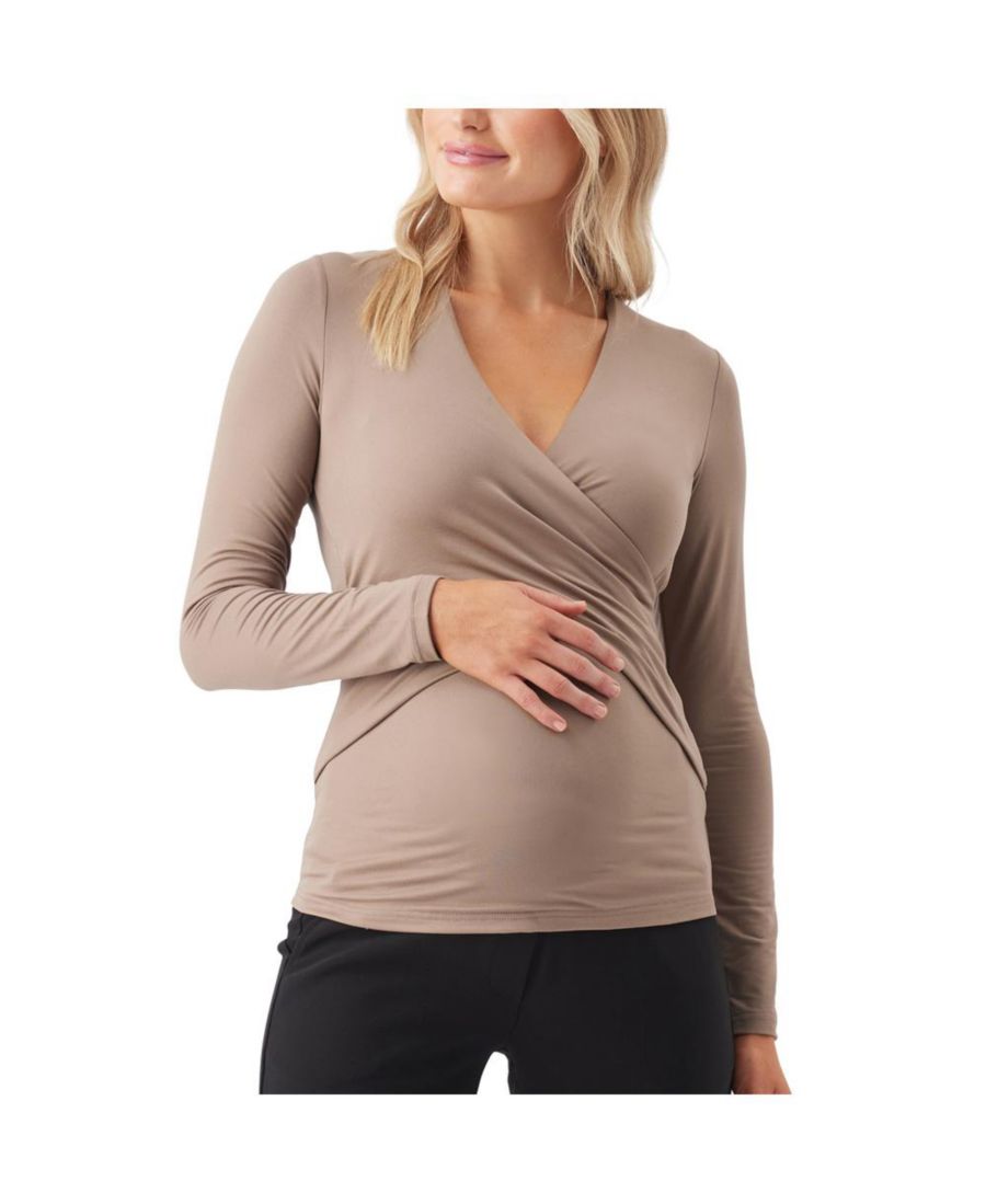 Топ для кормления и отдыха для беременных Maternity Luxe Knit Embrace Ripe Maternity, Mocha
Топ для кормления и отдыха для беременных Maternity Luxe Knit Embrace Ripe Maternity, Mocha