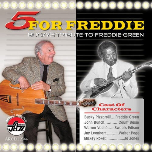 CD диск Pizzarelli, Bucky: 5 For Freddie: Bucky's Tribute To Freddie Green
CD диск Pizzarelli, Bucky: 5 For Freddie: Bucky's Tribute To Freddie Green