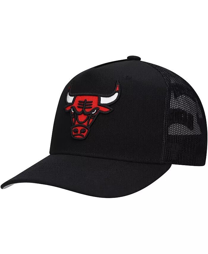Мужская черная сетчатая регулируемая кепка с монограммой Chicago Bulls и логотипом Trucker Mitchell & Ness, черный
Мужская черная сетчатая регулируемая кепка с монограммой Chicago Bulls и логотипом Trucker Mitchell & Ness, черный
