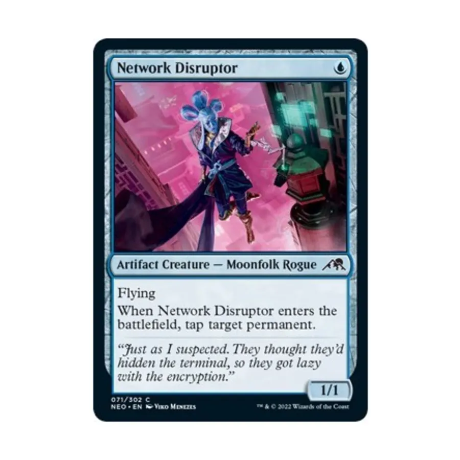 CCG Сетевой нарушитель (С), MTG - Kamigawa : Neon Dynasty
CCG Сетевой нарушитель (С), MTG - Kamigawa : Neon Dynasty