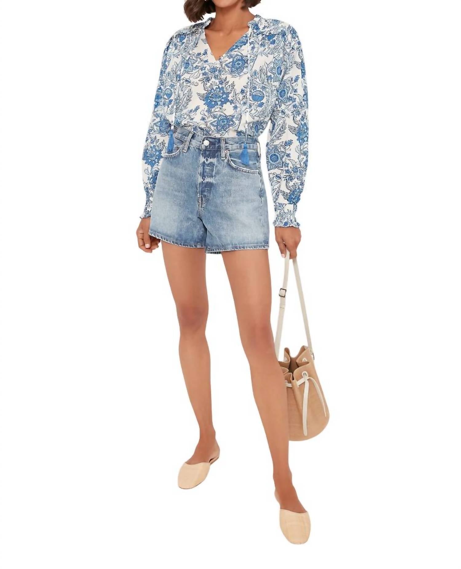 Рубашка Hollie в синем цвете Leticia Ro's Garden
Рубашка Hollie в синем цвете Leticia Ro's Garden