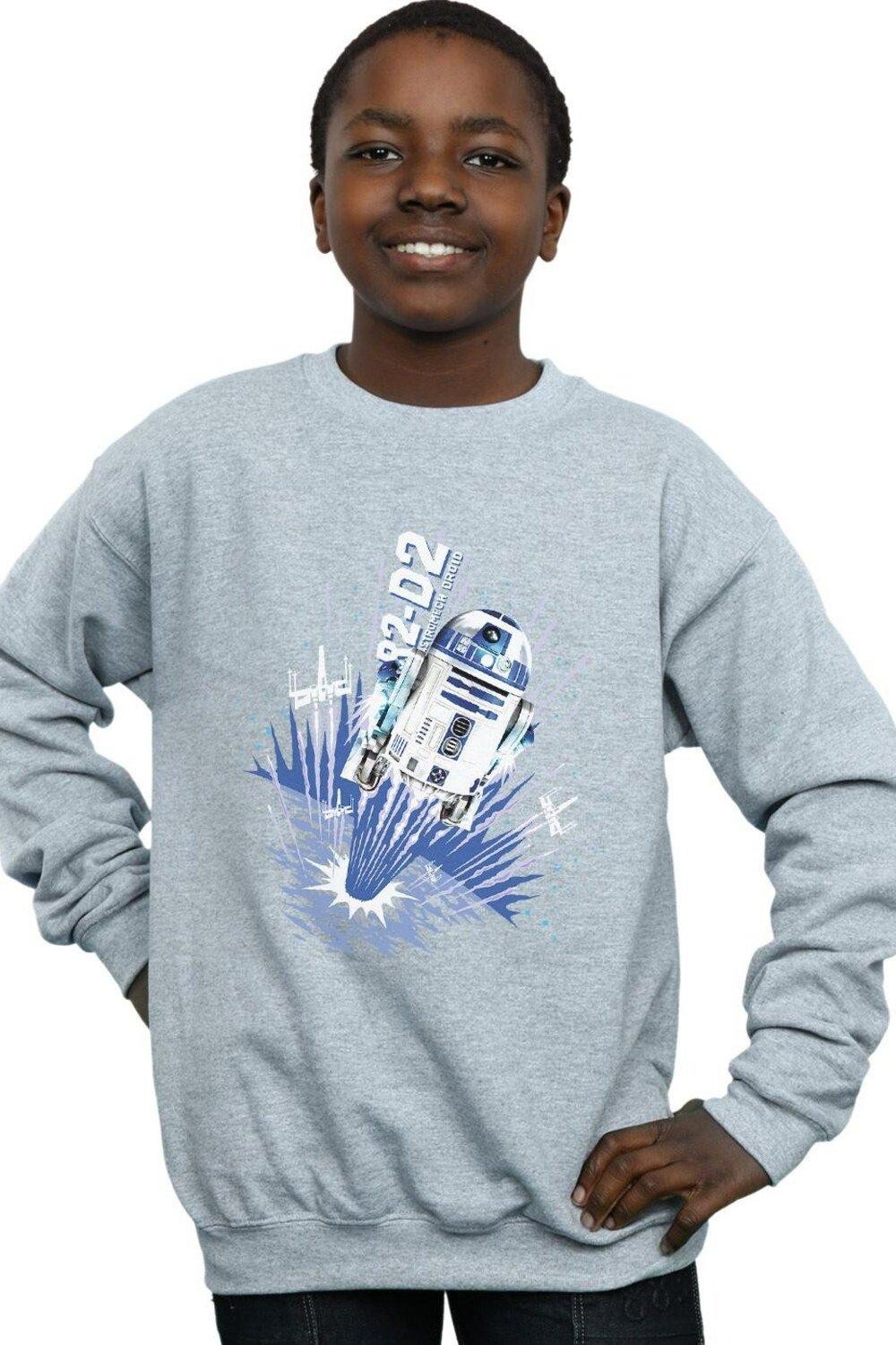Толстовка R2-D2 Blast Off Star Wars, серый
Толстовка R2-D2 Blast Off Star Wars, серый