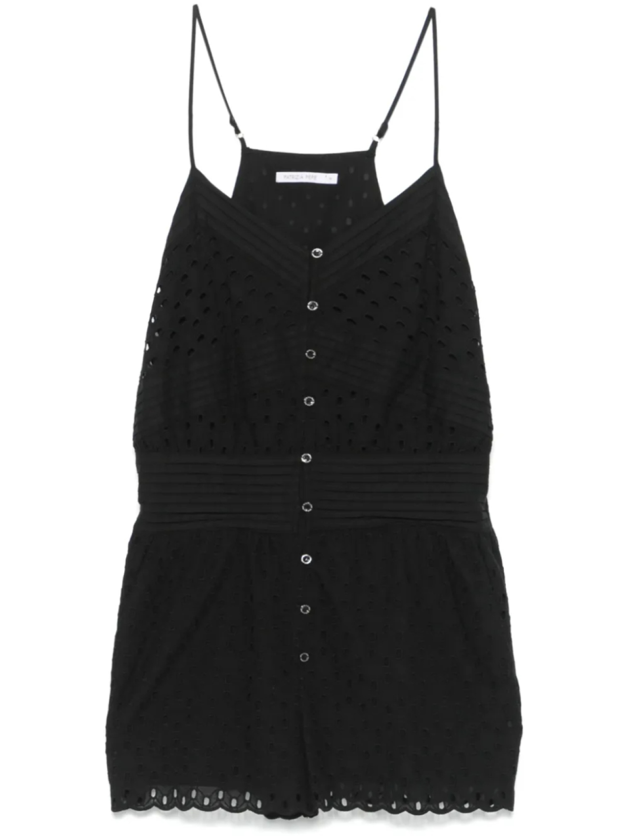 Комбинезон Patrizia Pepe английской вышивки, черный
Комбинезон Patrizia Pepe английской вышивки, черный