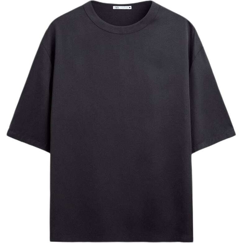 Футболка мужская черная Zara, черный
Футболка мужская черная Zara, черный