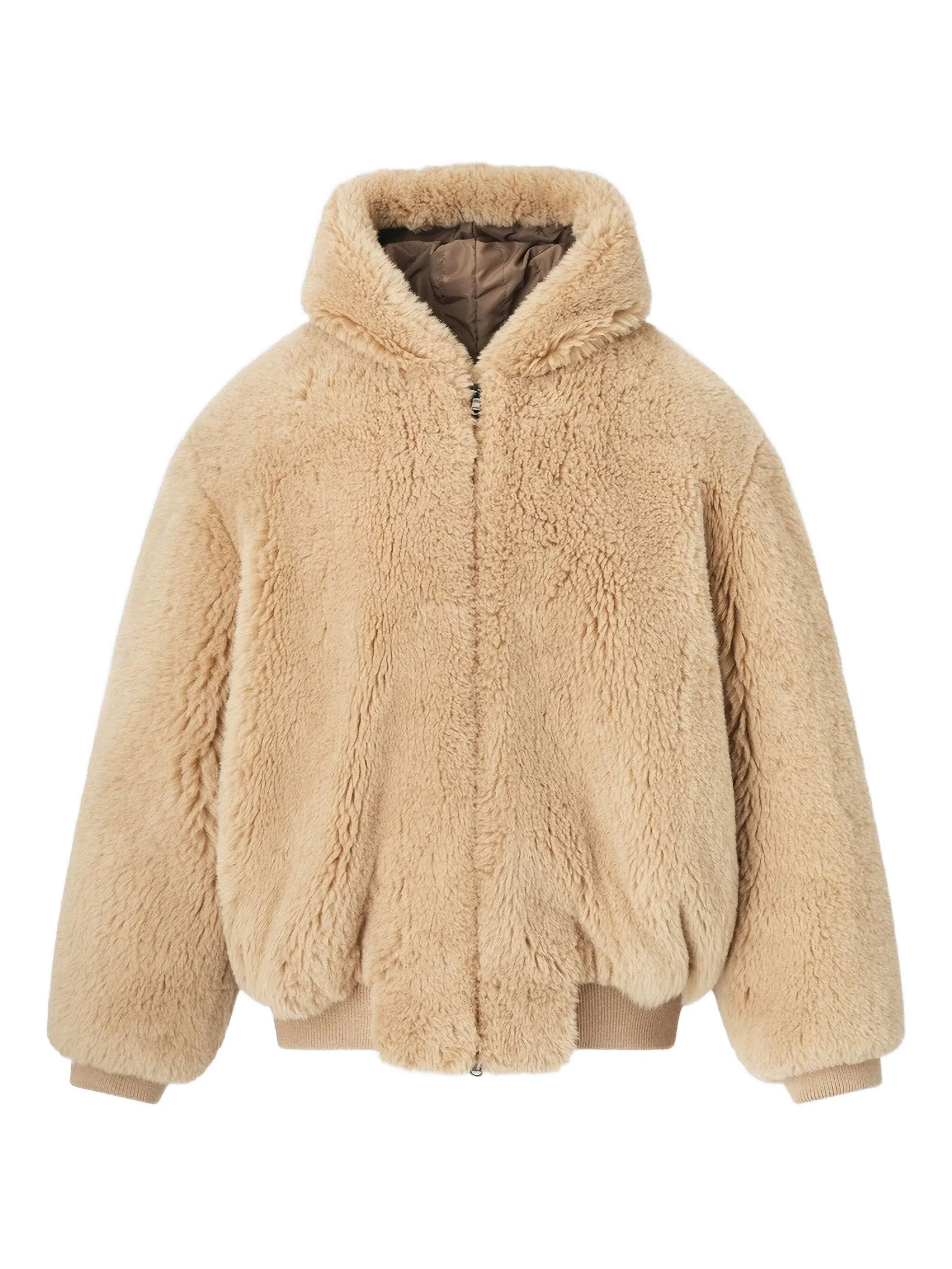 Бомбер с капюшоном Fear Of God, коричневый
Бомбер с капюшоном Fear Of God, коричневый