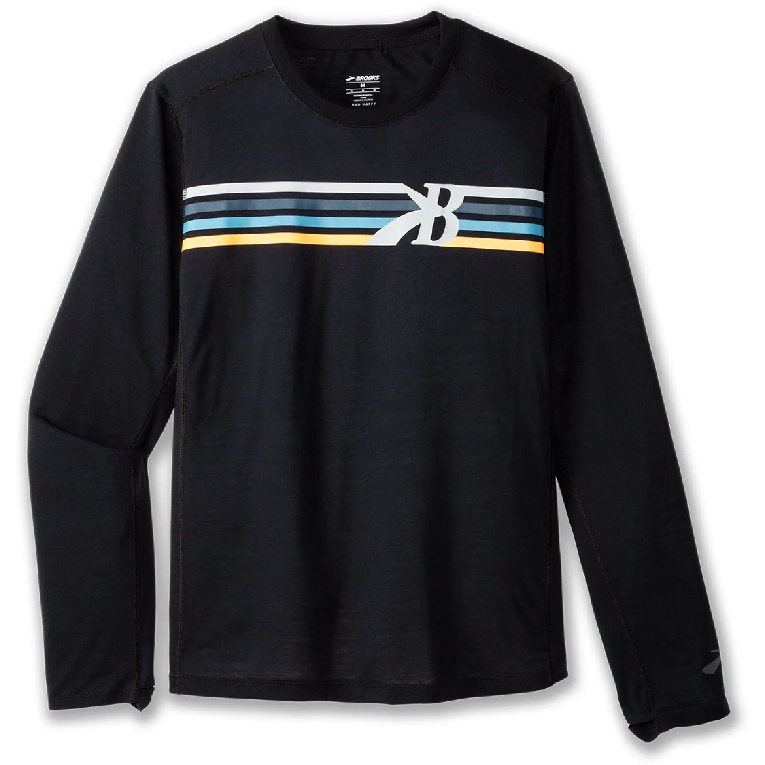Дистанционная футболка с длинным рукавом 3.0 Brooks, Black/Br Multi Stripe
Дистанционная футболка с длинным рукавом 3.0 Brooks, Black/Br Multi Stripe