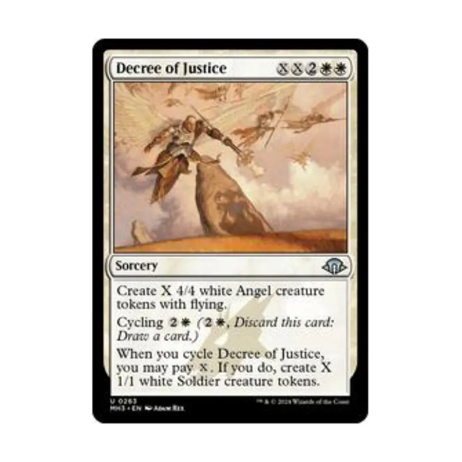 CCG Указ справедливости (U), MTG - Modern Horizons 3
CCG Указ справедливости (U), MTG - Modern Horizons 3