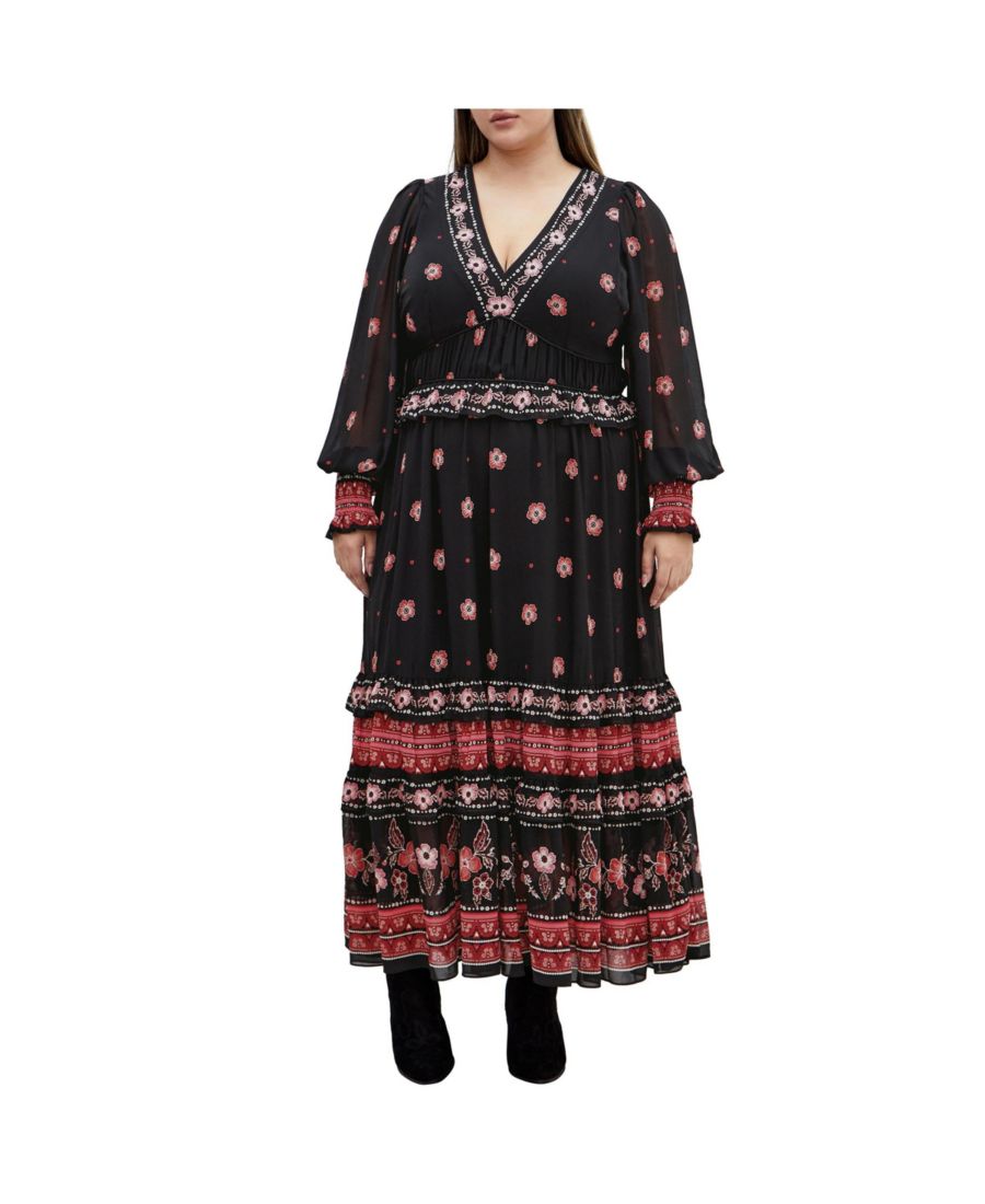 Женское макси-платье Cameron CITY CHIC, Batik brd
Женское макси-платье Cameron CITY CHIC, Batik brd