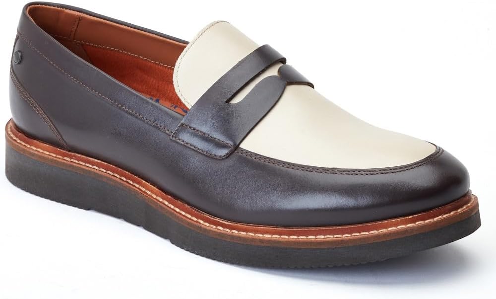 Лоферы Sid Combo Base London, коричневый/бежевый
Лоферы Sid Combo Base London, коричневый/бежевый