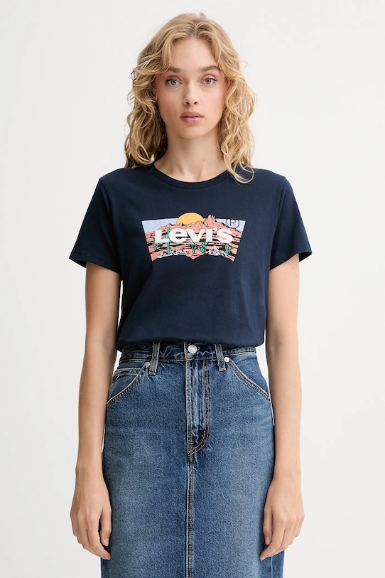 Хлопковая футболка Levi'S, темно-синий
Хлопковая футболка Levi'S, темно-синий