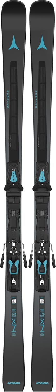 Мужские горные лыжи Atomic Redster X7 Revoshock с креплениями MI 12 GW, Black/Teal, Черный, Мужские горные лыжи Atomic Redster X7 Revoshock с креплениями MI 12 GW, Black/Teal
Мужские горные лыжи Atomic Redster X7 Revoshock с креплениями MI 12 GW, Black/Teal, Черный, Мужские горные лыжи Atomic Redster X7 Revoshock с креплениями MI 12 GW, Black/Teal