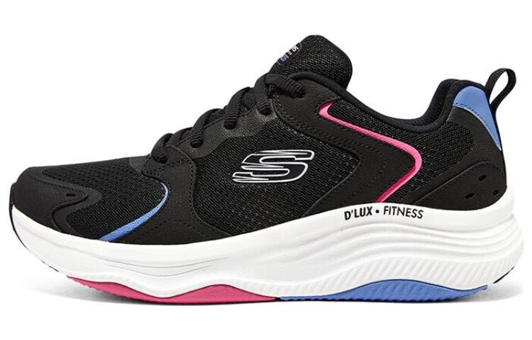 Кроссовки для фитнеса D"lux женские с низким верхом, черные/красные/синие Skechers
Кроссовки для фитнеса D"lux женские с низким верхом, черные/красные/синие Skechers