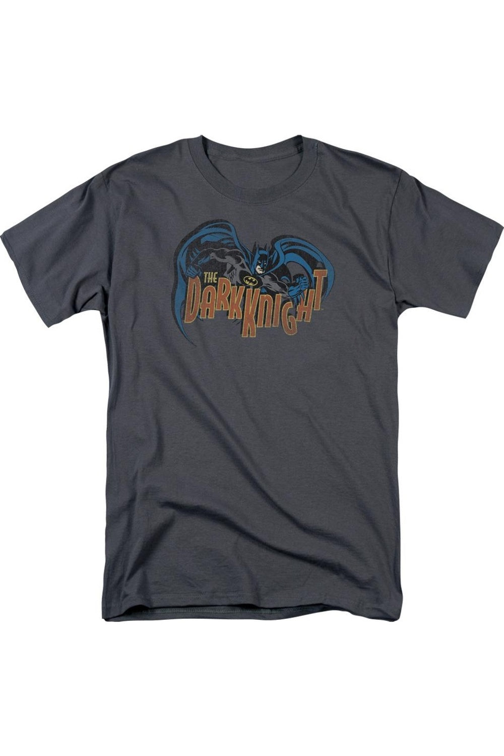 Футболка с коротким рукавом для взрослых Batman Retro Dark Knight Gildan, цвет charcoal
Футболка с коротким рукавом для взрослых Batman Retro Dark Knight Gildan, цвет charcoal