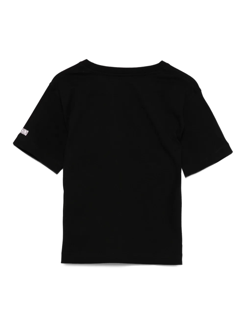 Футболка со смайликом, украшенная кристаллами Moschino Kids, черный
Футболка со смайликом, украшенная кристаллами Moschino Kids, черный