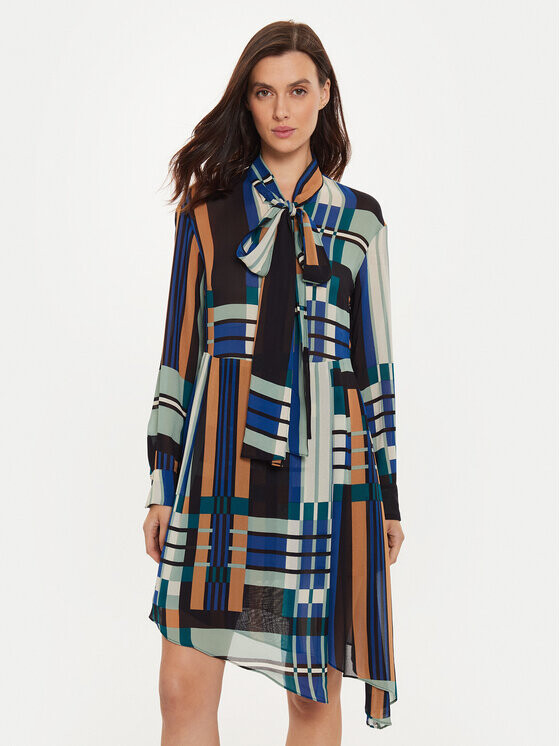 Платье-Рубашка стандартного кроя Sisley, мультиколор
Платье-Рубашка стандартного кроя Sisley, мультиколор