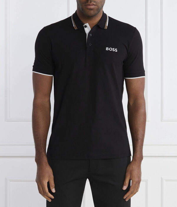 Футболка поло мужская Boss Green Пэдди с окантовкой, черный
Футболка поло мужская Boss Green Пэдди с окантовкой, черный