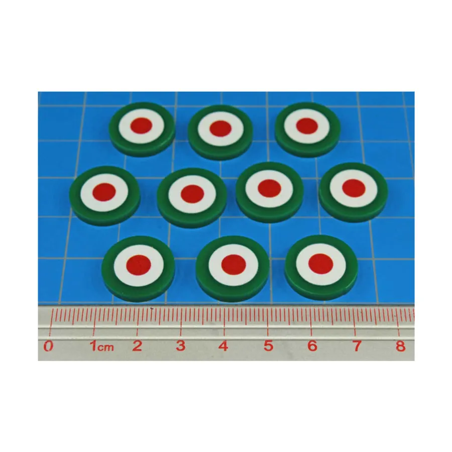 Печатные жетоны фракций времен Второй мировой войны премиум-класса — медальон ВВС Италии, Token Sets - WWII Factions & Flags
Печатные жетоны фракций времен Второй мировой войны премиум-класса — медальон ВВС Италии, Token Sets - WWII Factions & Flags
