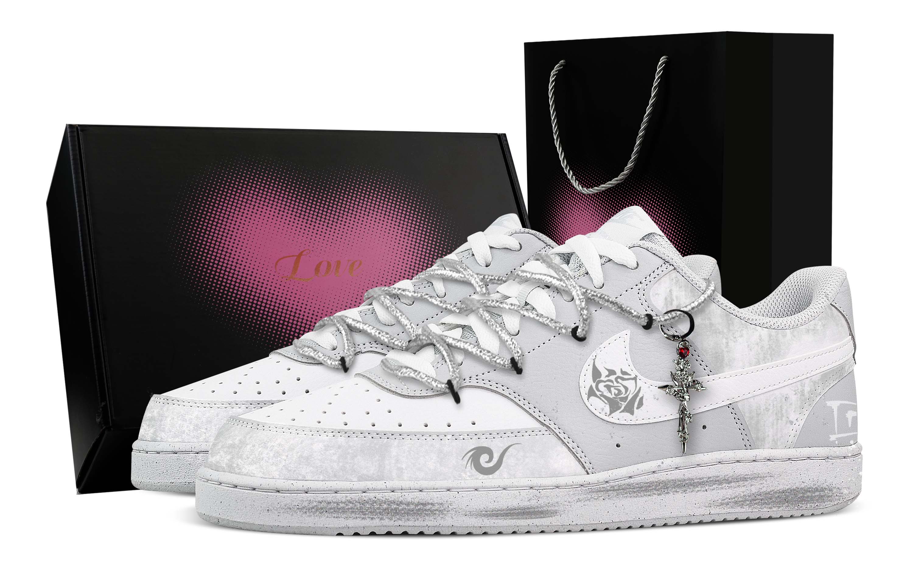 Nike Кроссовки Court Vision Count, Heart Box, износостойкие, низкие, для скейтбординга, мужские, белые, серые
Nike Кроссовки Court Vision Count, Heart Box, износостойкие, низкие, для скейтбординга, мужские, белые, серые