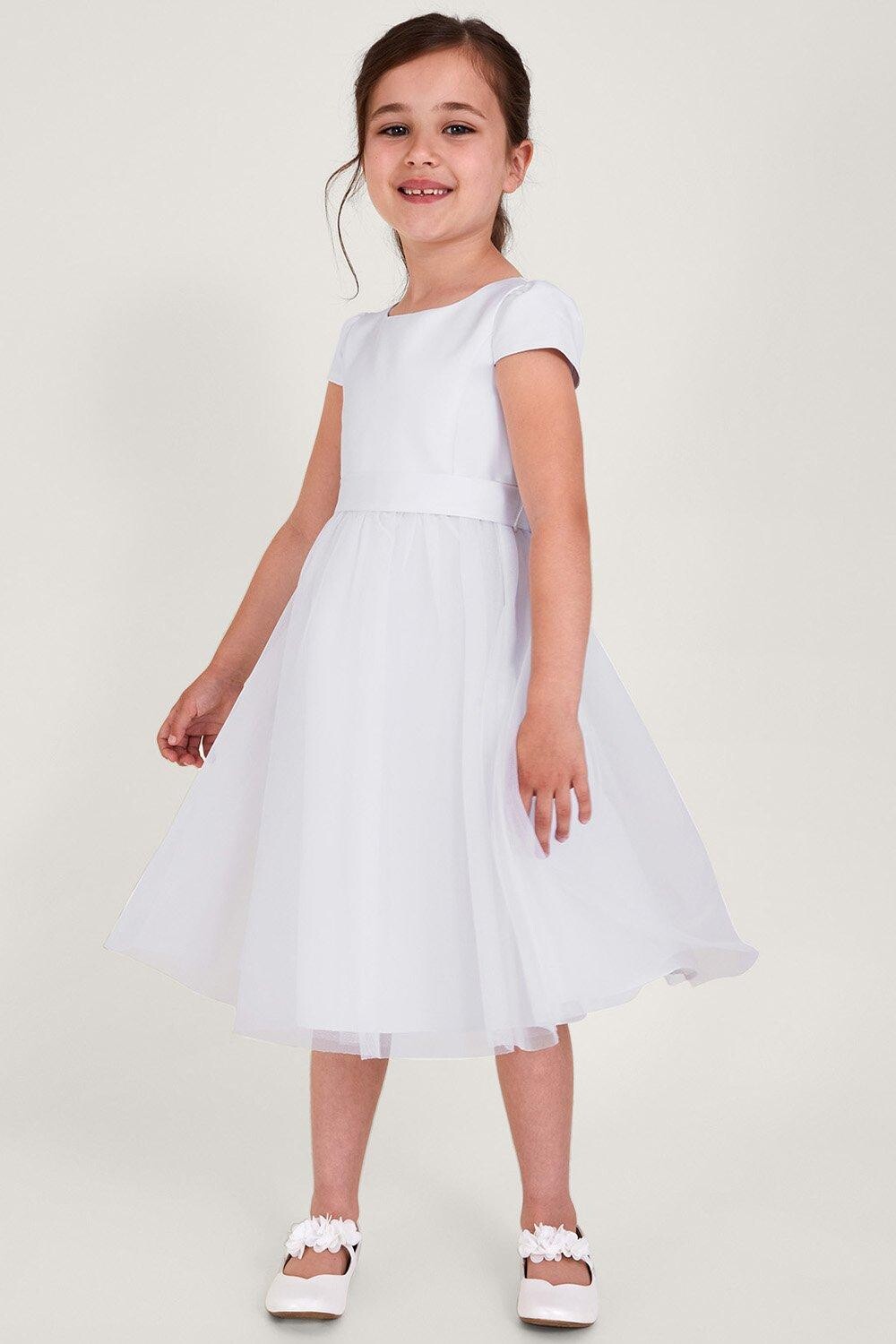 Платье подружки невесты из тюля Monsoon, нюд 
Платье подружки невесты из тюля Monsoon, нюд