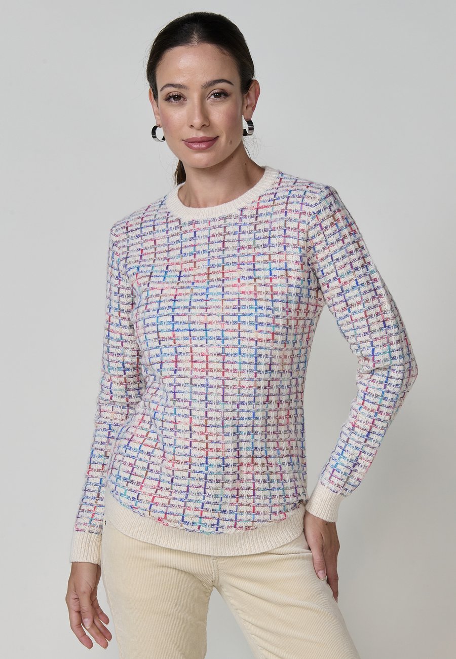 Джемпер Koroshi TEXTURED, Crudo Off-White/Off-White
Джемпер Koroshi TEXTURED, Crudo Off-White/Off-White