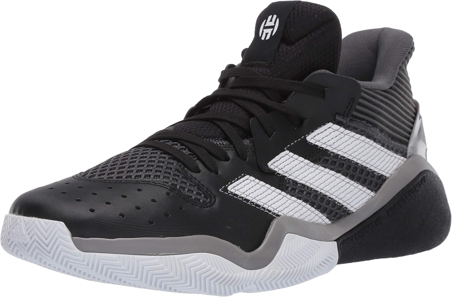 Кроссовки adidas для взрослых унисекс Harden Stepback, белый/черный/серый
Кроссовки adidas для взрослых унисекс Harden Stepback, белый/черный/серый