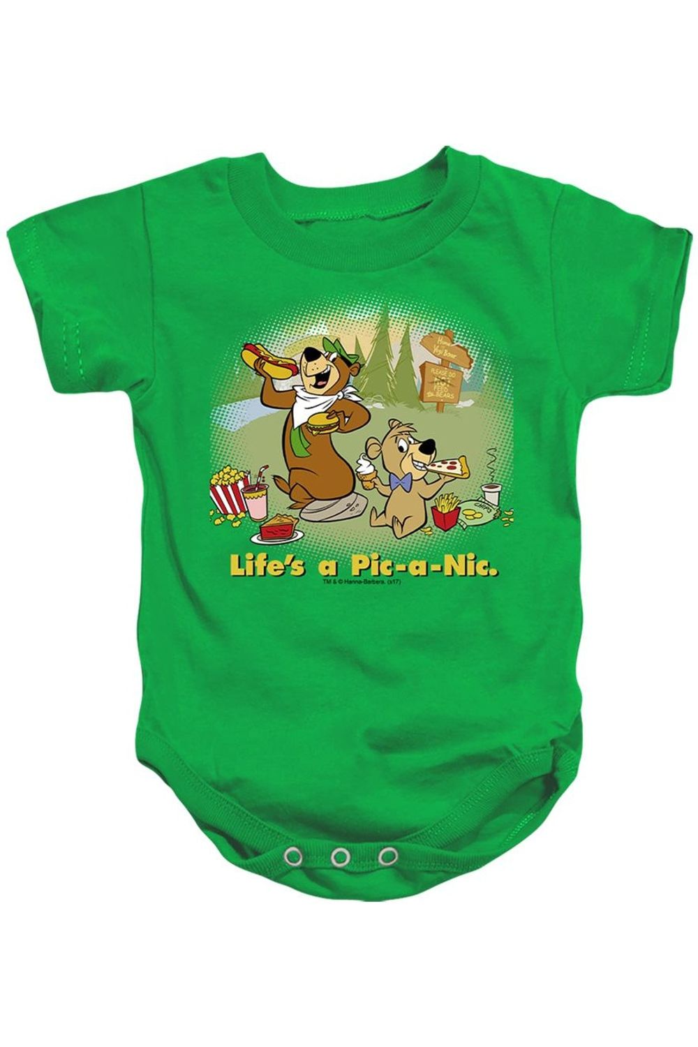 Детский комбинезон Yogi Bear Lifes A Pic A Nick на кнопках Gildan, зеленый
Детский комбинезон Yogi Bear Lifes A Pic A Nick на кнопках Gildan, зеленый