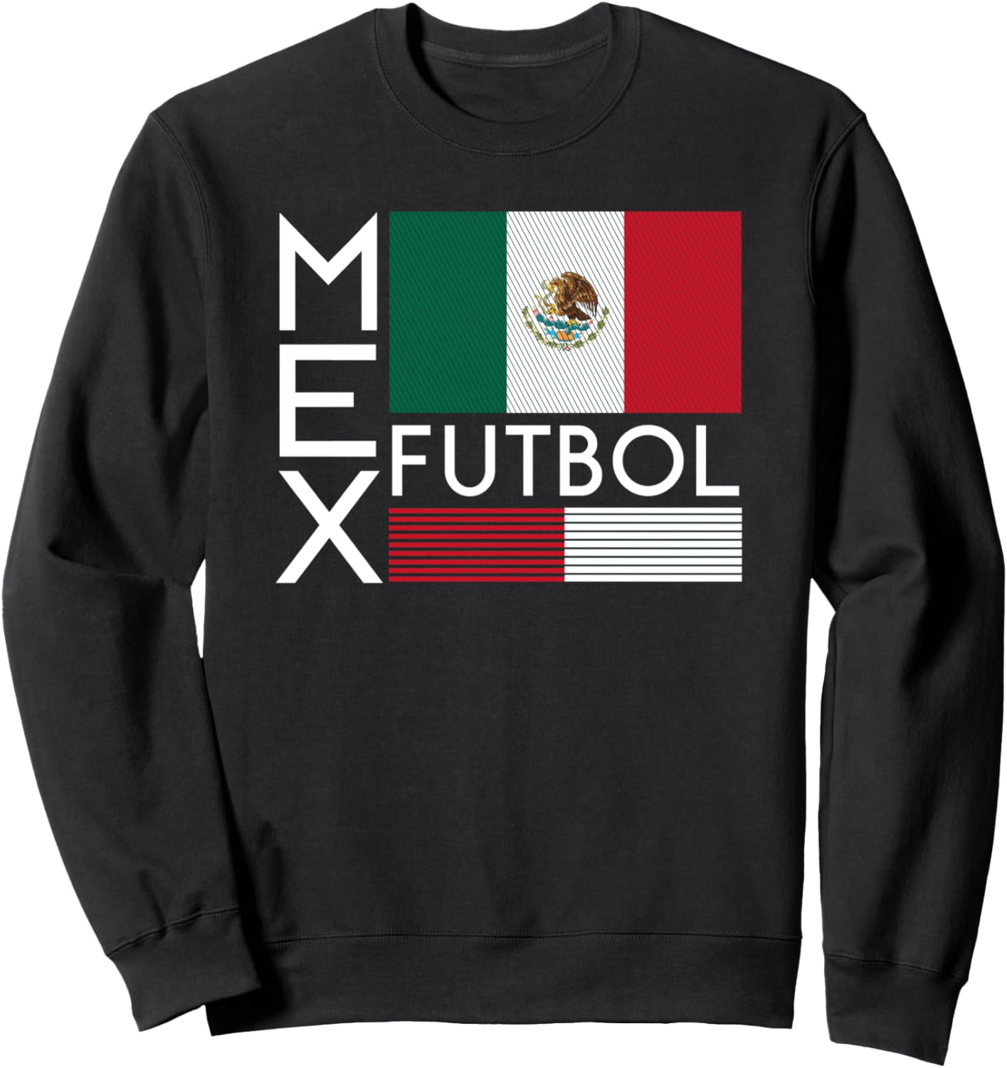 Модная толстовка с мексиканским футбольным флагом Trendy Apparel, черный
Модная толстовка с мексиканским футбольным флагом Trendy Apparel, черный