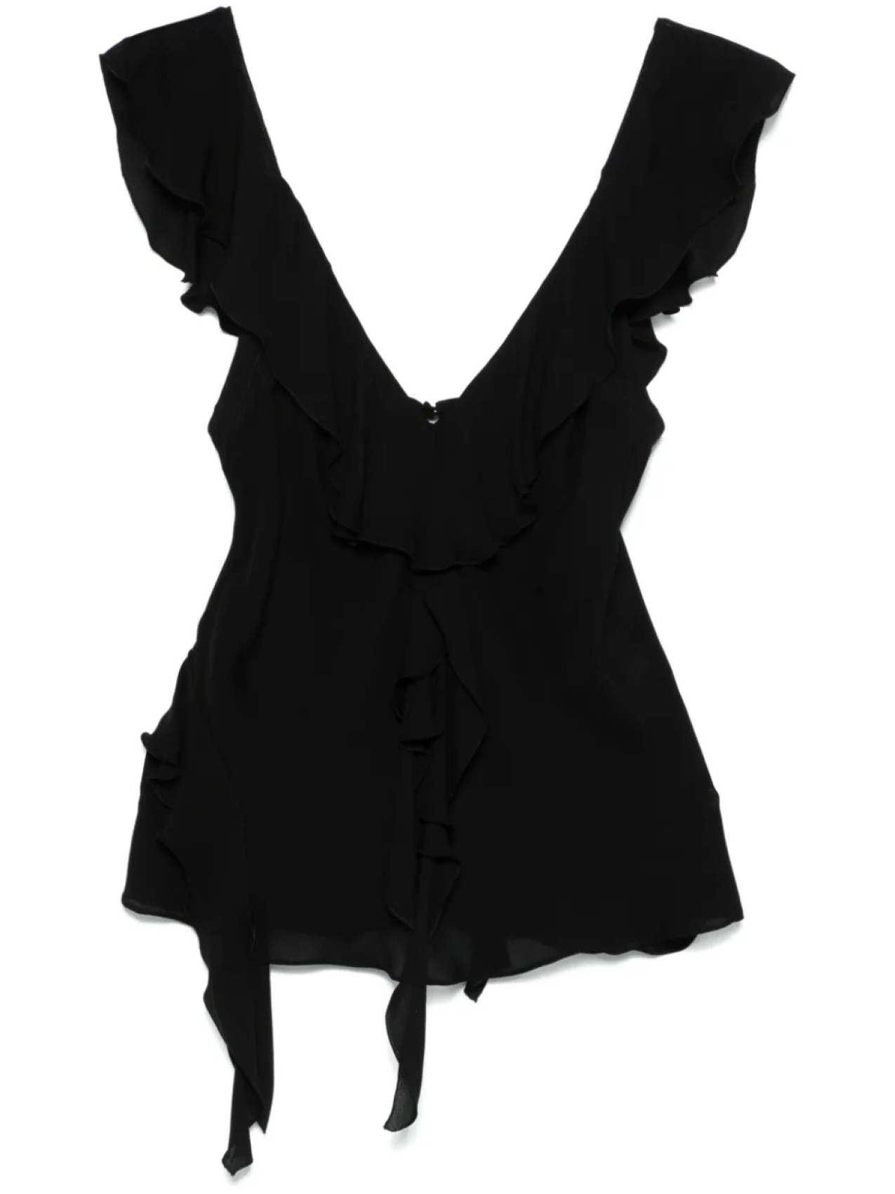 Dorothee Schumacher топ с оборками, черный
Dorothee Schumacher топ с оборками, черный