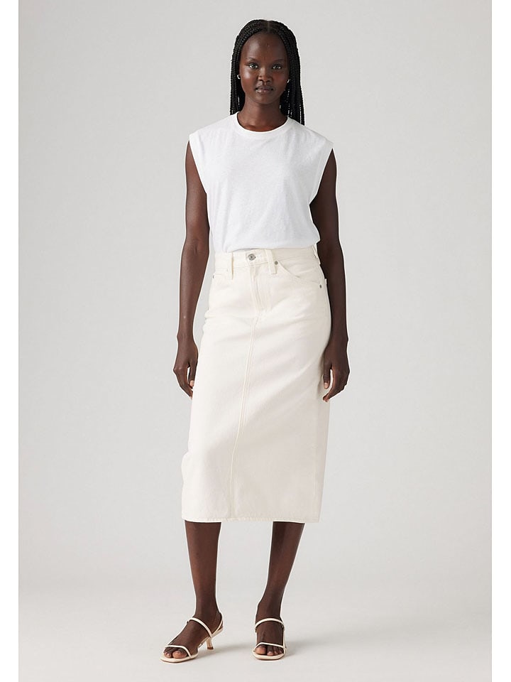 Юбка до колена Levis, белый
Юбка до колена Levis, белый