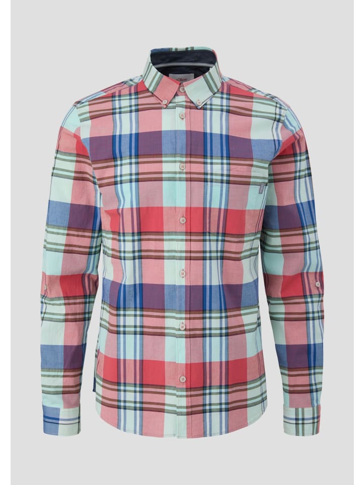 s.Oliver Рубашка цвета 25N5_бирюзовый
s.Oliver Рубашка цвета 25N5_бирюзовый