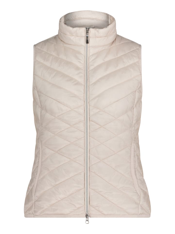 Betty Barclay Стеганый жилет на молнии бежевого цвета
Betty Barclay Стеганый жилет на молнии бежевого цвета