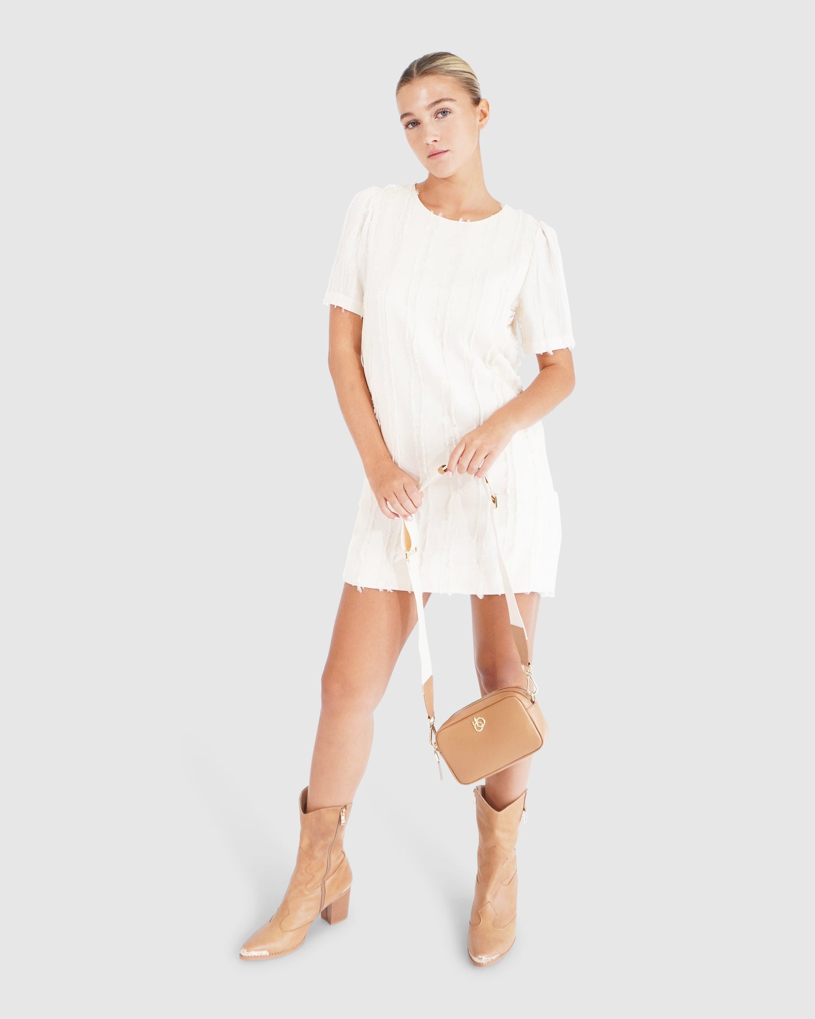 Мини-платье Star Child с текстурой Belle&Bloom, белый
Мини-платье Star Child с текстурой Belle&Bloom, белый