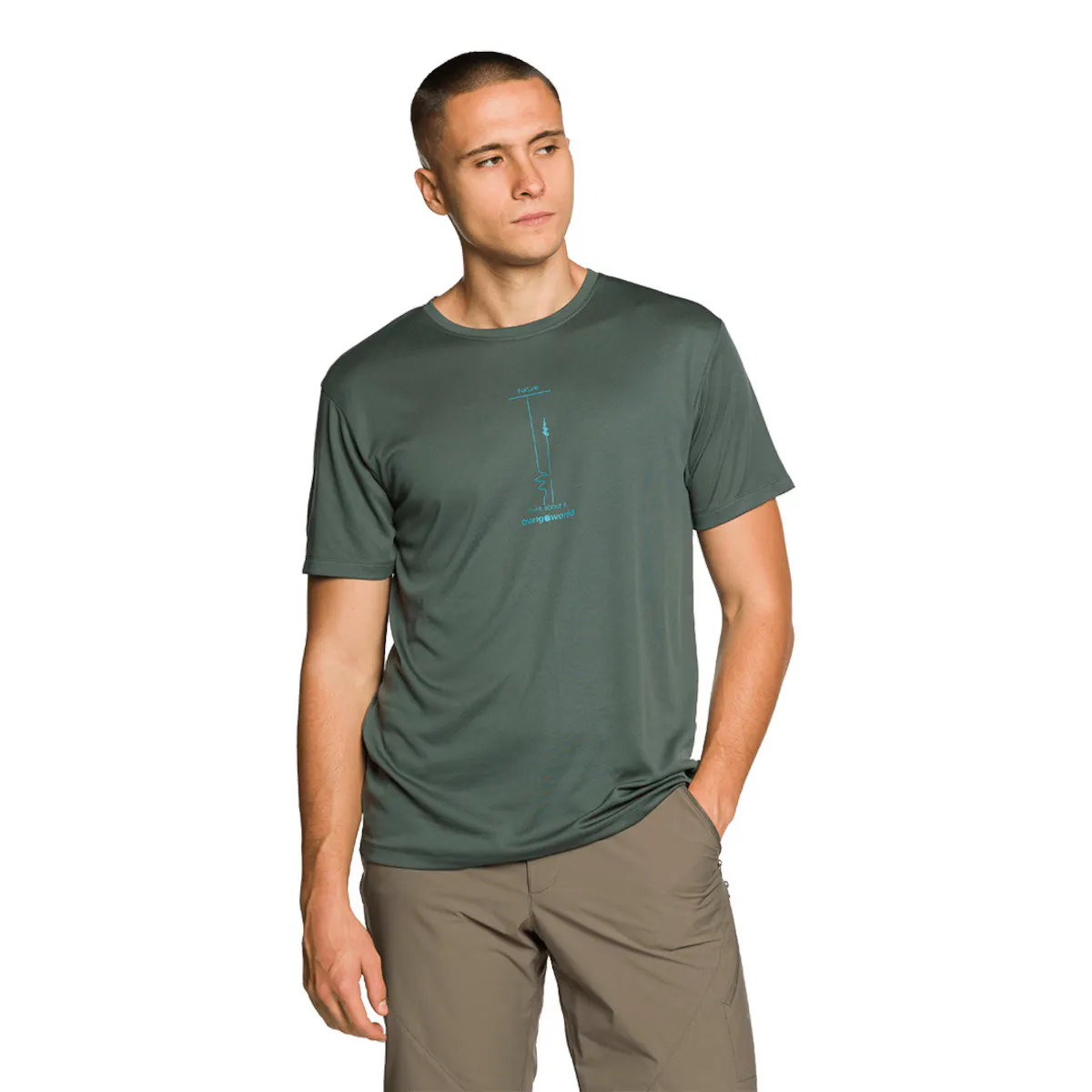 Мужская футболка Adigo Trangoworld, бирюзовый
Мужская футболка Adigo Trangoworld, бирюзовый