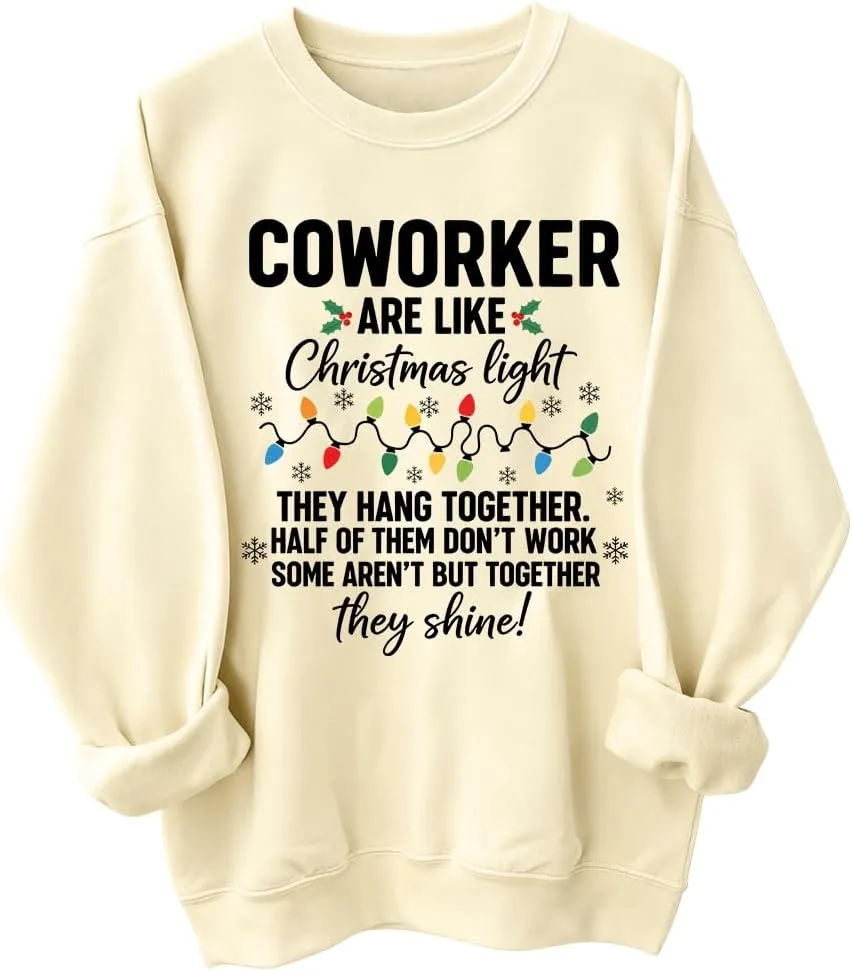 Толстовка Co-Workers Are Like Christmas Lights woati
Толстовка Co-Workers Are Like Christmas Lights woati