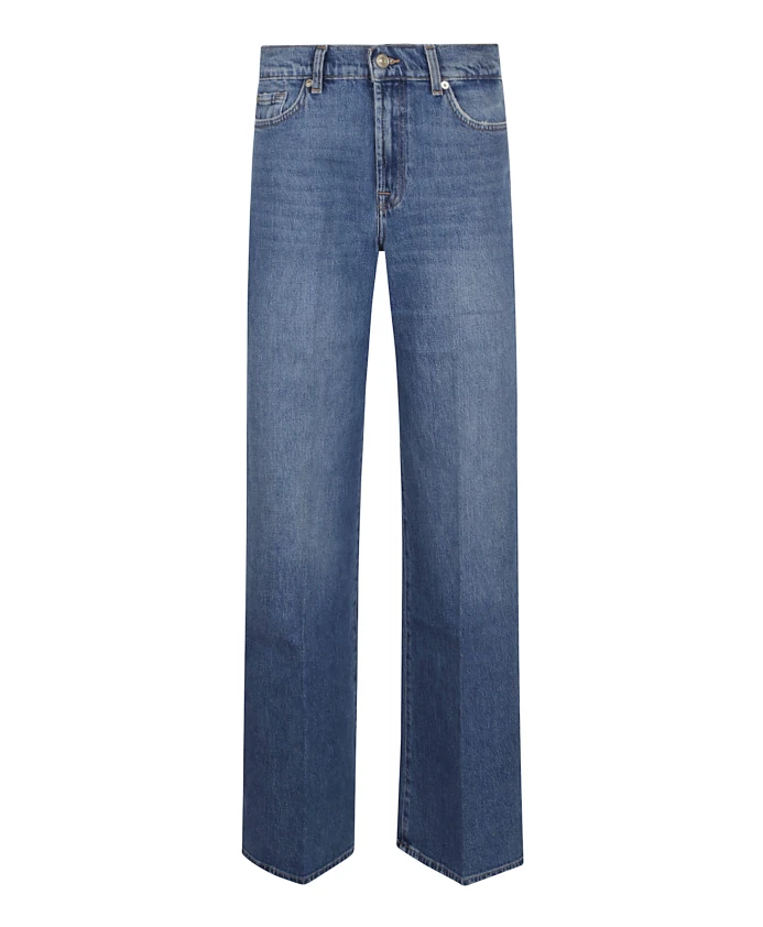 Джинсы с высокой талией и расклешенными штанинами, синие, осень-зима 2025 7 For All Mankind, синий
Джинсы с высокой талией и расклешенными штанинами, синие, осень-зима 2025 7 For All Mankind, синий