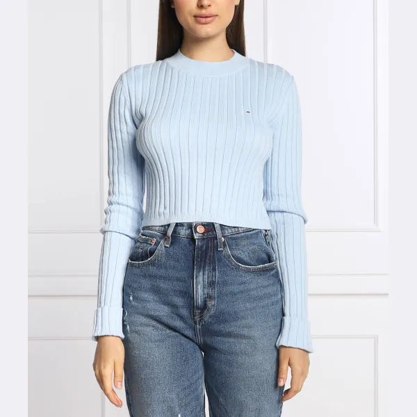 Укороченный свитер Tommy Hilfiger, синий
Укороченный свитер Tommy Hilfiger, синий