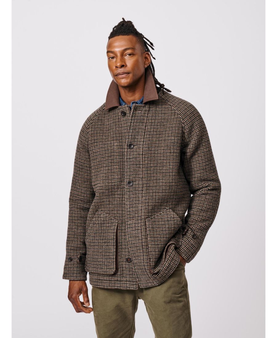 Мужская шерстяная куртка Lockwood Wool Barn Jacket Aubin, Mini check
Мужская шерстяная куртка Lockwood Wool Barn Jacket Aubin, Mini check