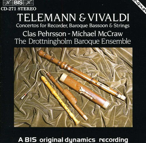CD диск Telemann / Vivaldi / Pehrsson / McCraw: Double Concerto for Recorder, Bassoon & Orchestra
CD диск Telemann / Vivaldi / Pehrsson / McCraw: Double Concerto for Recorder, Bassoon & Orchestra