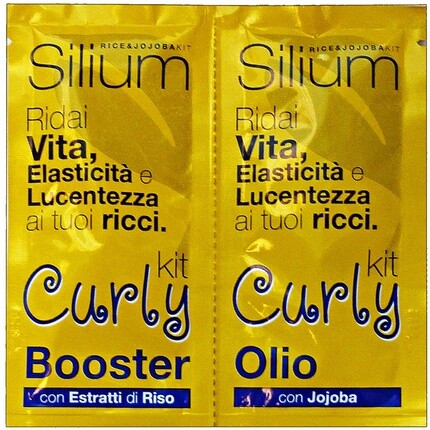 Curly Oil Booster и восстанавливающее средство для вьющихся волос с экстрактом жожоба и риса 2 пакетика 12 мл, Silium
Curly Oil Booster и восстанавливающее средство для вьющихся волос с экстрактом жожоба и риса 2 пакетика 12 мл, Silium