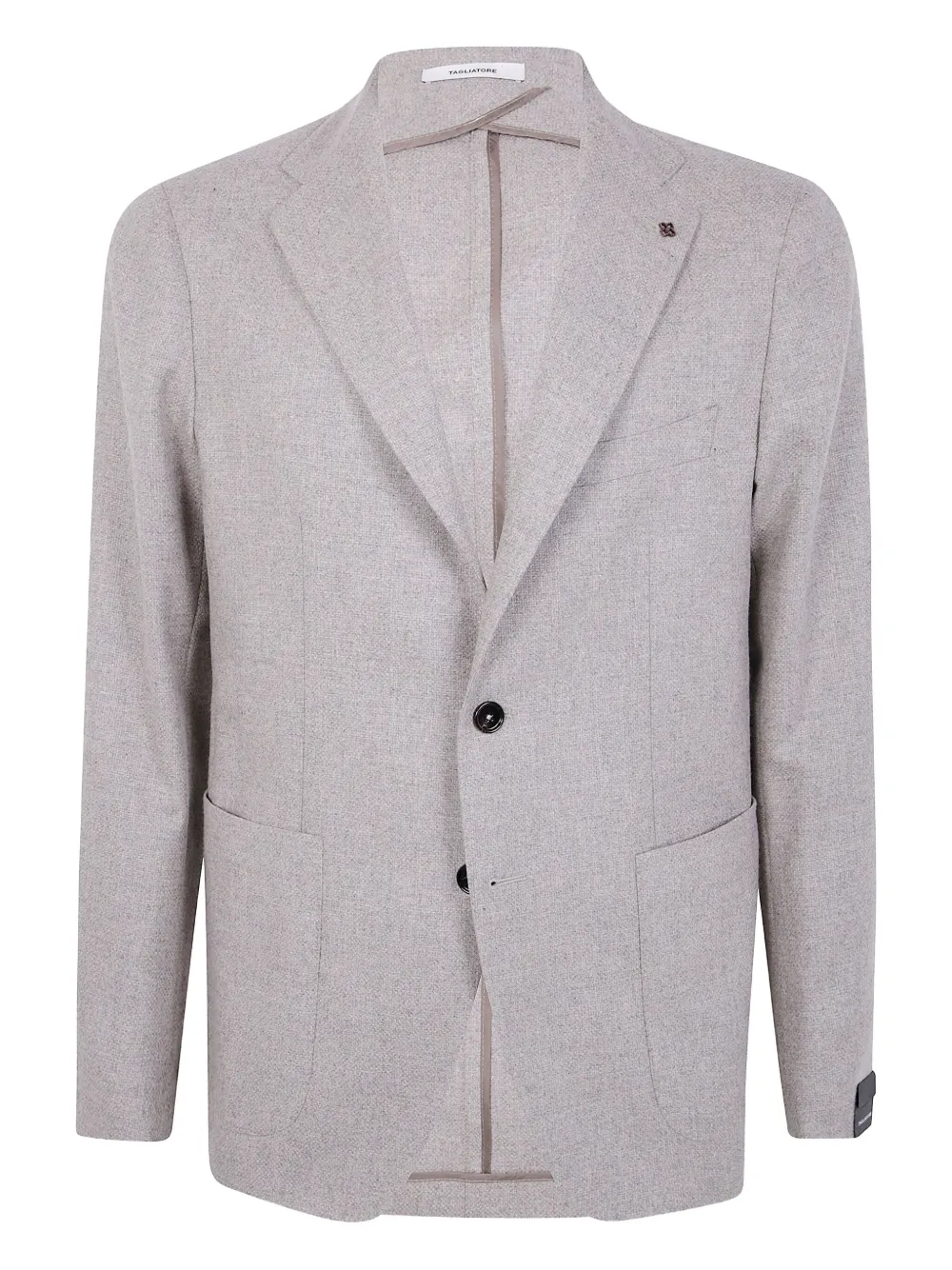 Шерстяная куртка-рубашка с накладными карманами Tagliatore, серый
Шерстяная куртка-рубашка с накладными карманами Tagliatore, серый