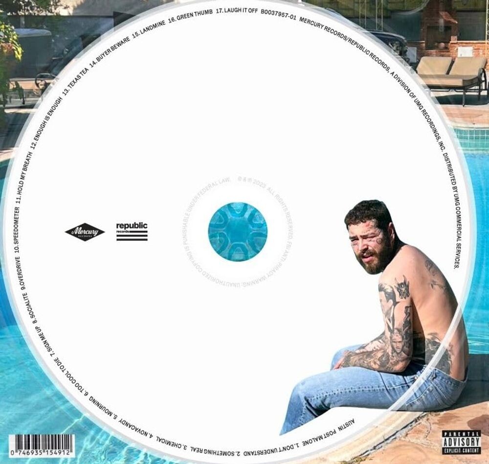 Диск CD Austin - Post Malone
Диск CD Austin - Post Malone