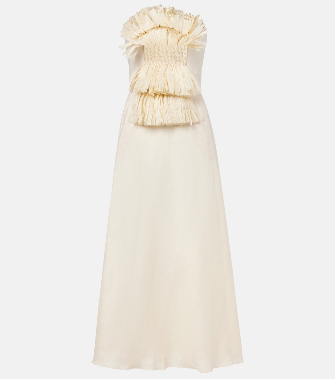 Платье макси из льна с декором Johanna Ortiz, экрю
Платье макси из льна с декором Johanna Ortiz, экрю