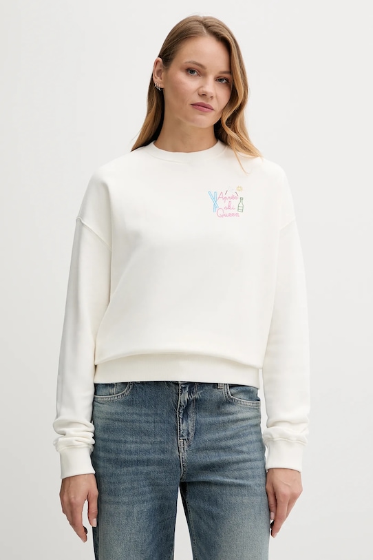 Хлопковая толстовка Mc2 Saint Barth, белый
Хлопковая толстовка Mc2 Saint Barth, белый