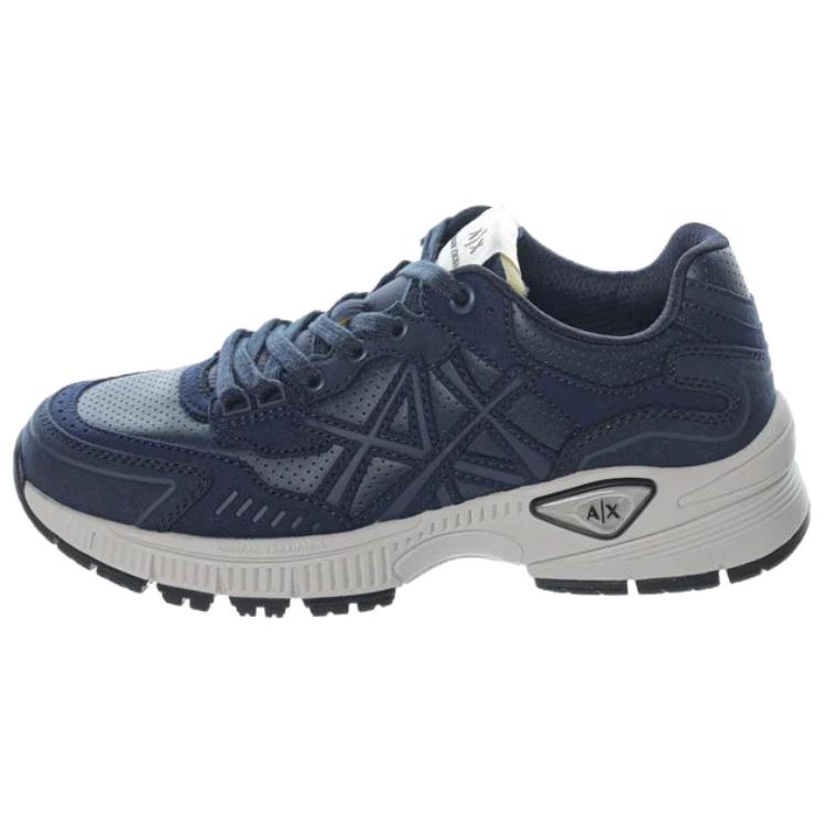 ARMANI EXCHANGE Низкие повседневные туфли AE, синие, мужские
ARMANI EXCHANGE Низкие повседневные туфли AE, синие, мужские