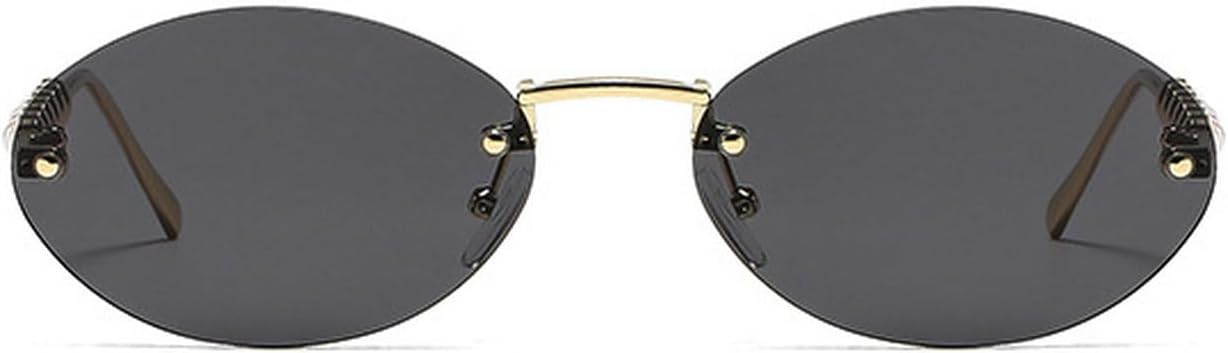 Солнцезащитные очки Laureles овальной формы без оправы для женщин, жемчужные солнцезащитные очки без оправы для мужчин, очки с градиентным переходом цвета шампанского для женщин, C1
Солнцезащитные очки Laureles овальной формы без оправы для женщин, жемчужные солнцезащитные очки без оправы для мужчин, очки с градиентным переходом цвета шампанского для женщин, C1