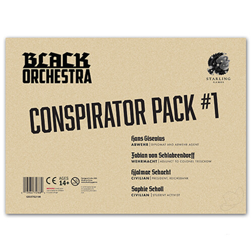 Настольная игра Black Orchestra Conspirator Pack 1 Starling Games
Настольная игра Black Orchestra Conspirator Pack 1 Starling Games