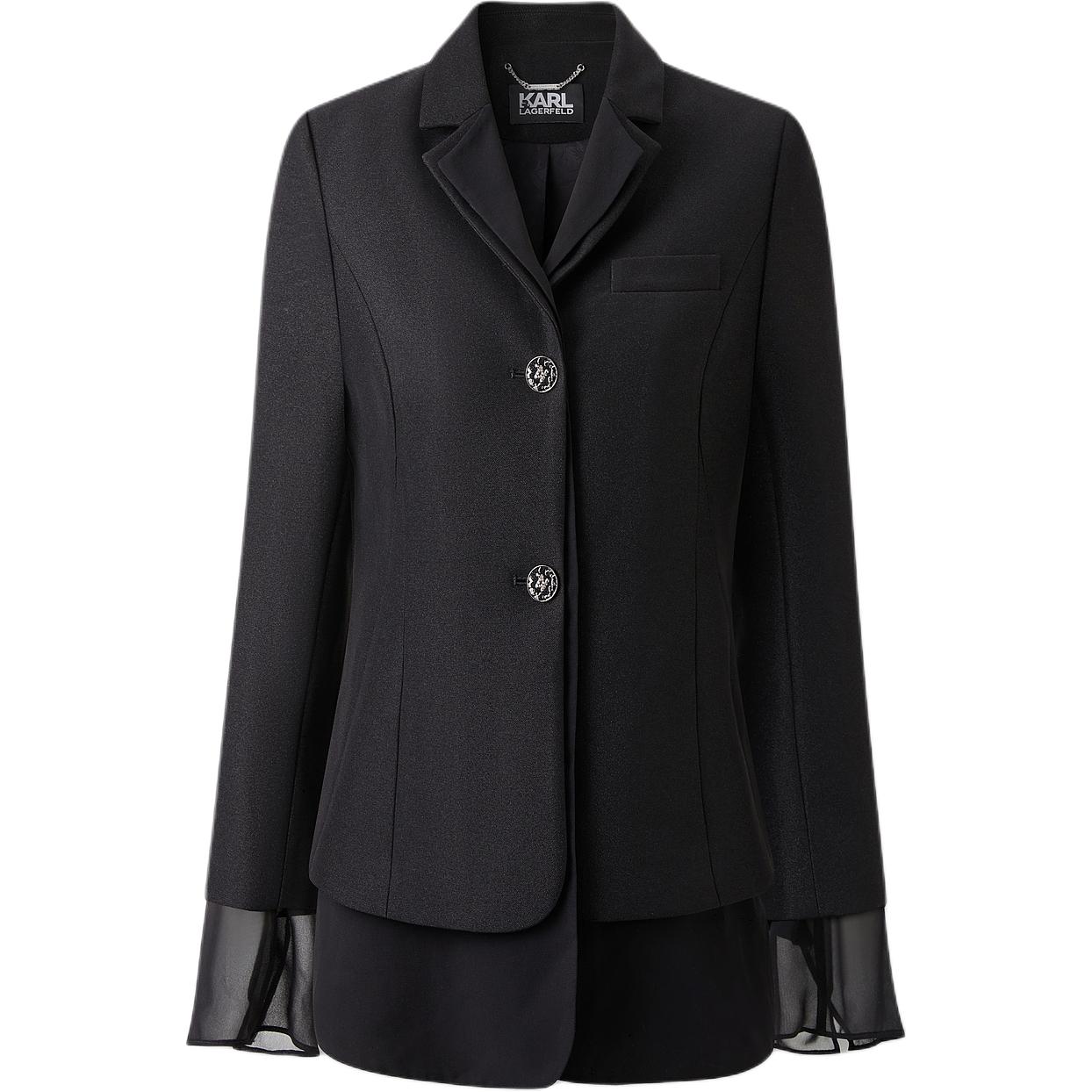 KARL LAGERFELD / Karl Lagerfeld Jeans Деловой пиджак KARL LAGERFELD женский черный, Black
KARL LAGERFELD / Karl Lagerfeld Jeans Деловой пиджак KARL LAGERFELD женский черный, Black